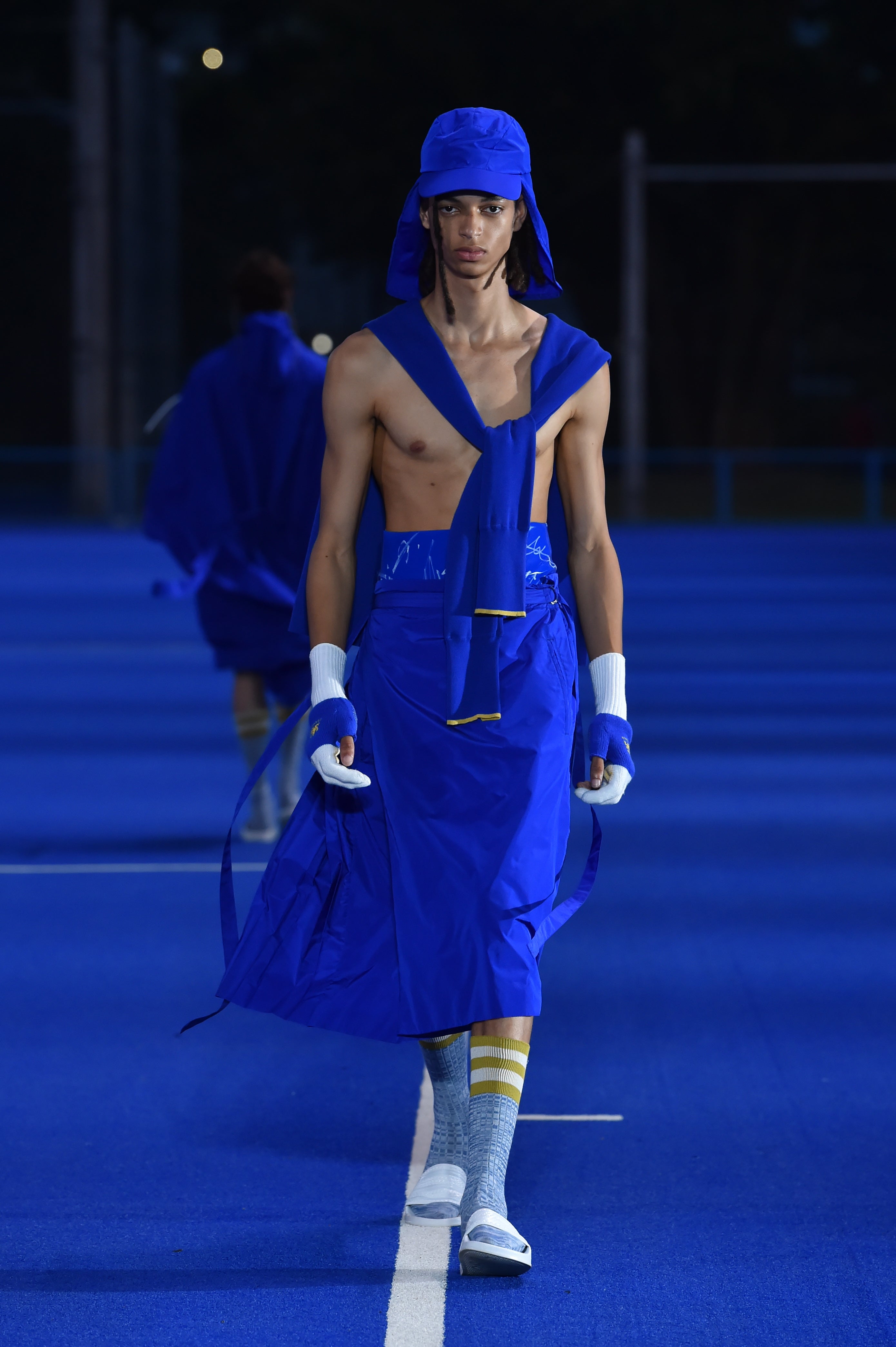 GOALKEEPER PEACE GLOVES (BLU)