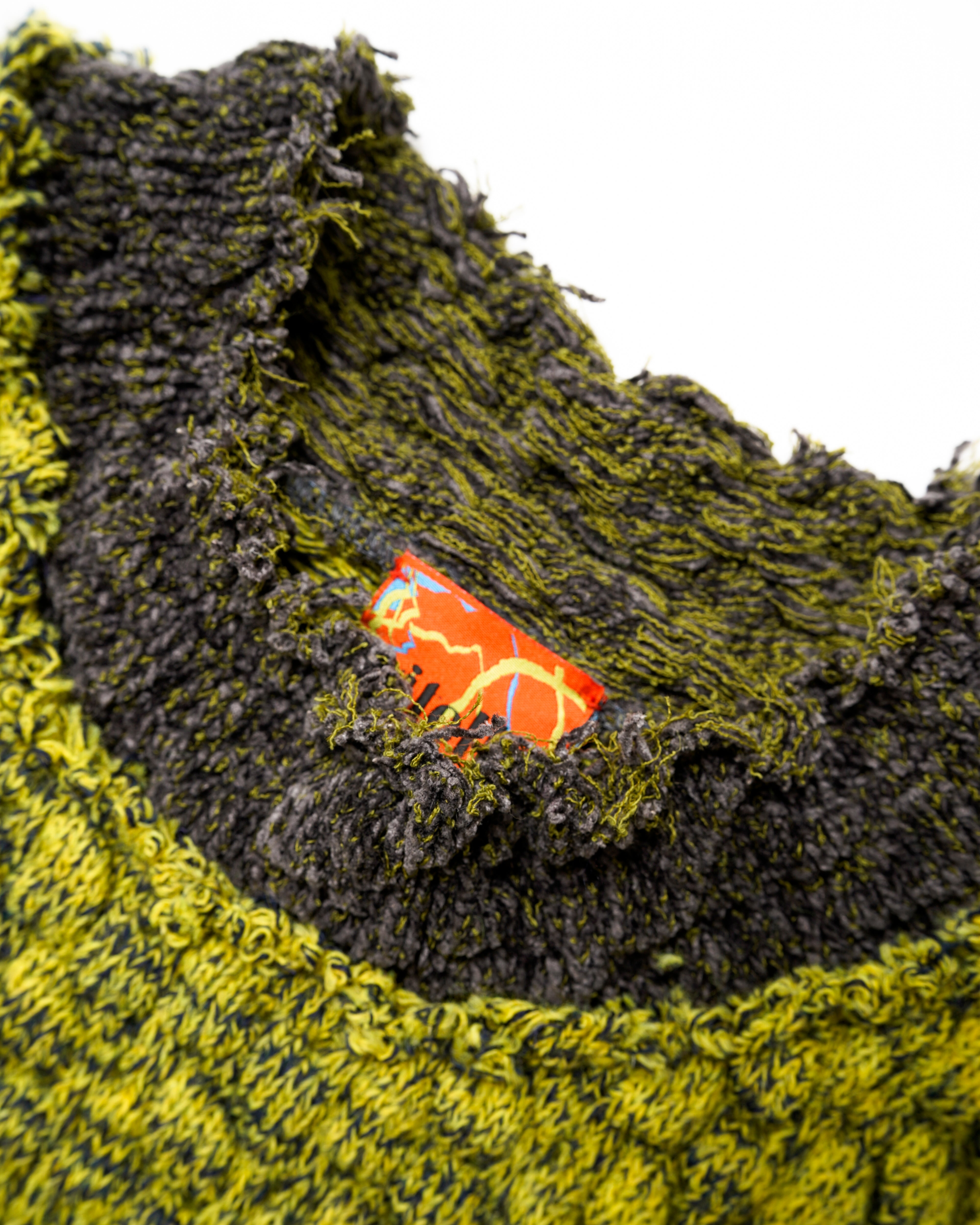 EMBOSSED JACQUARD SWEATER