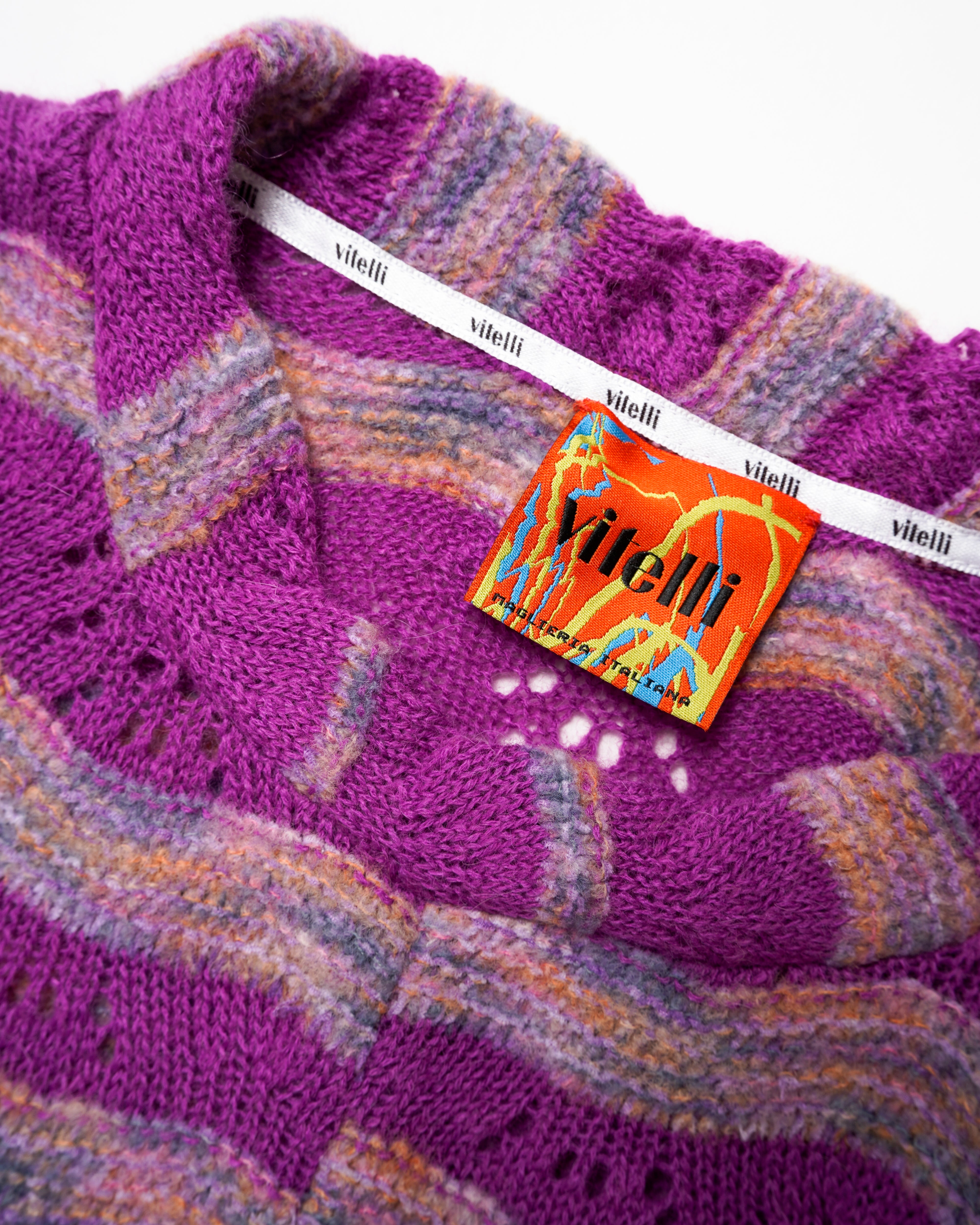 BROKEN WAVES JACQUARD SWEATER