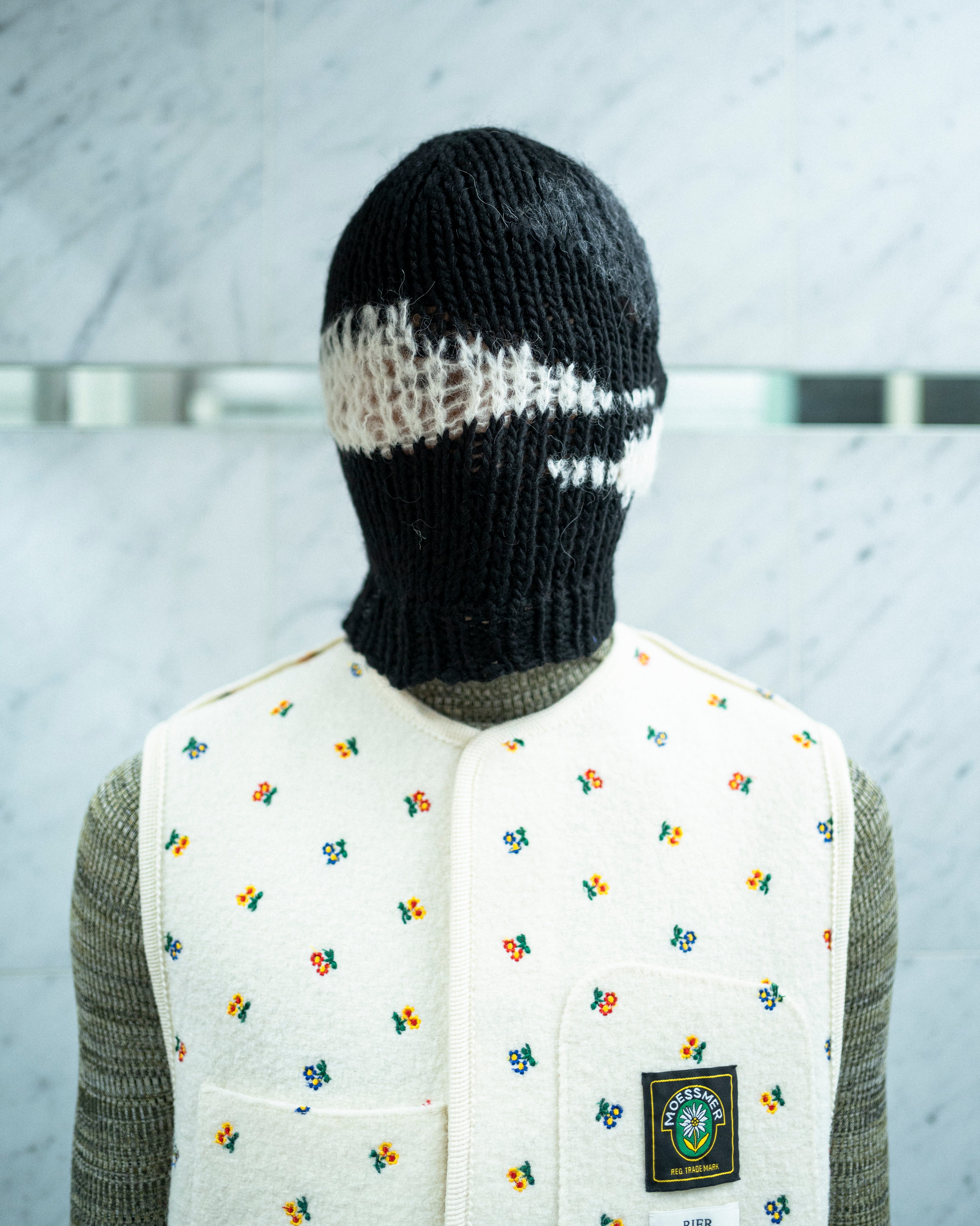 MASK BEANIE KNIT (NAT)