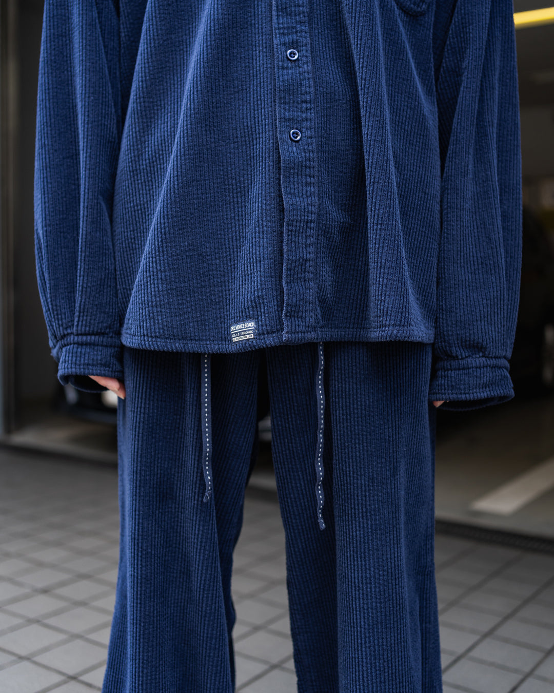 UNISEX CORDUROY OVERSHIRT WOVEN