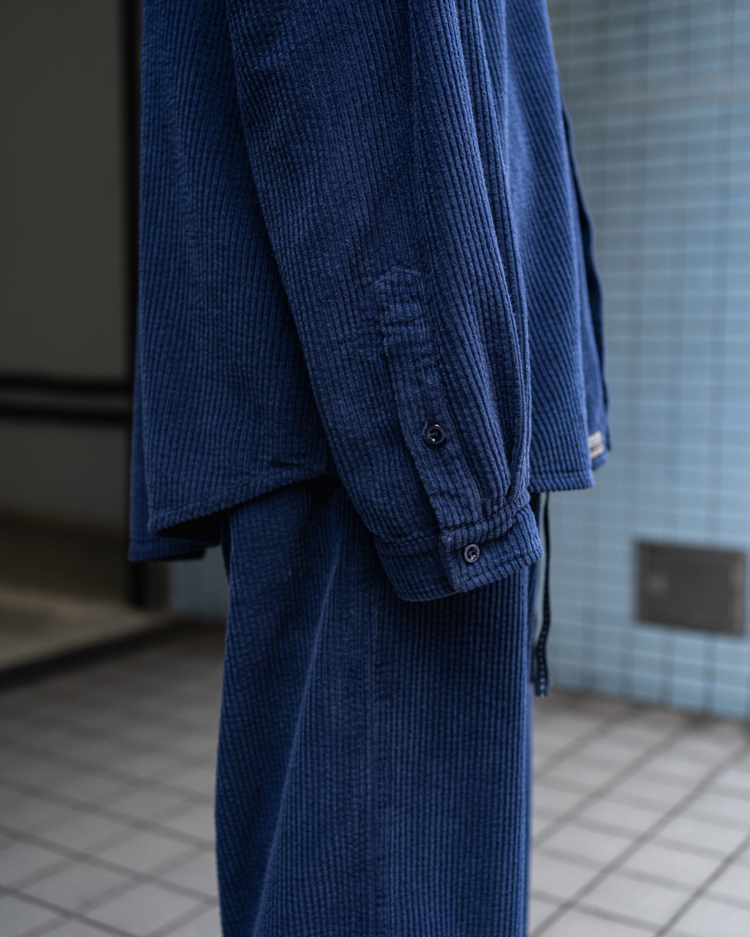 UNISEX CORDUROY OVERSHIRT WOVEN