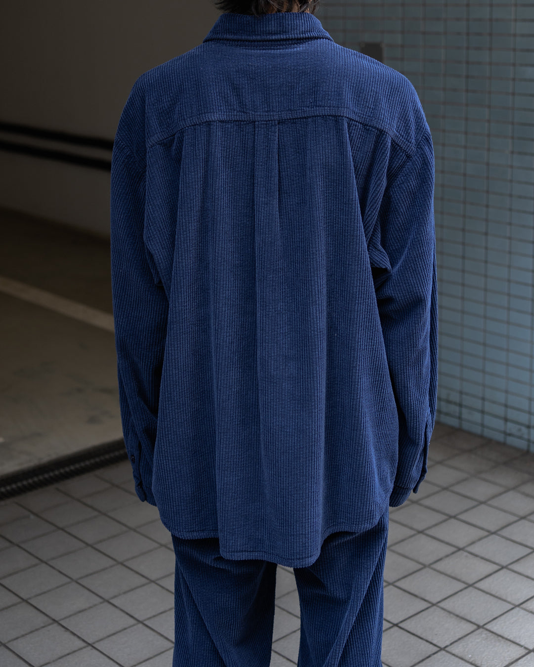 UNISEX CORDUROY OVERSHIRT WOVEN