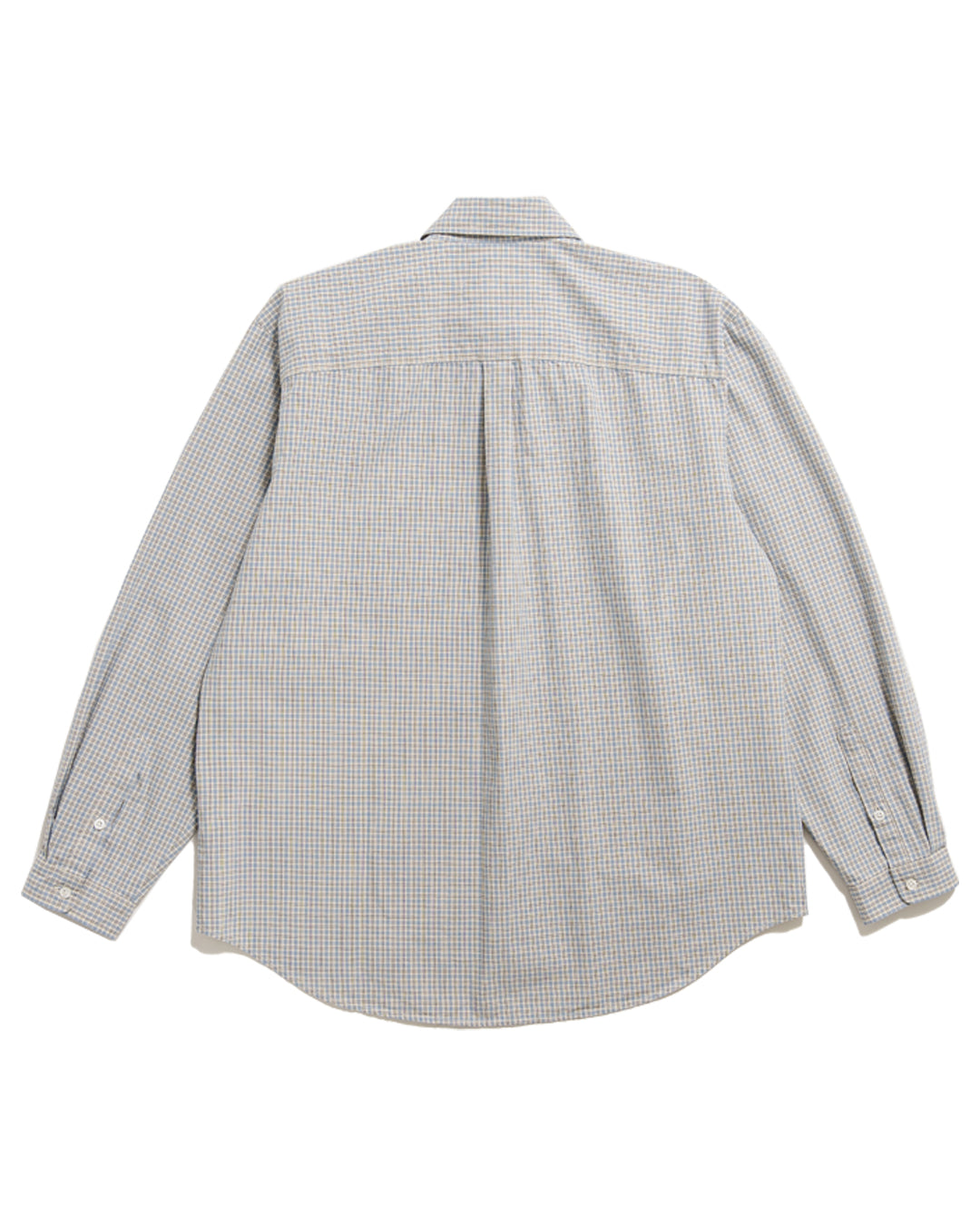 UNISEX LIGHT CHECK SHIRT WOVEN