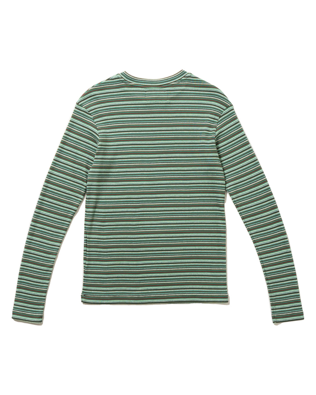 UNISEX STRIPED LONG SLEEVE T-SHIRT KNIT *LAST