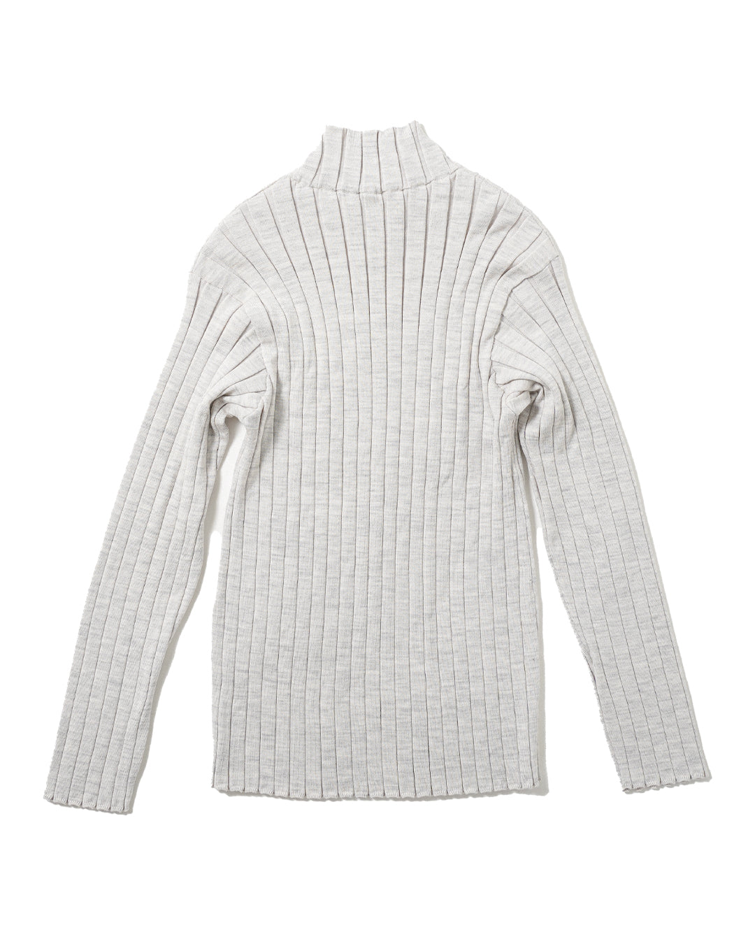 BIG RIB TURTLENECK KNIT (OAT)