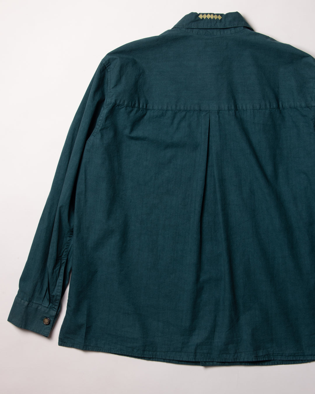 Garment Dyed Balat Button Up Shirt (BLU) - Baby's all right