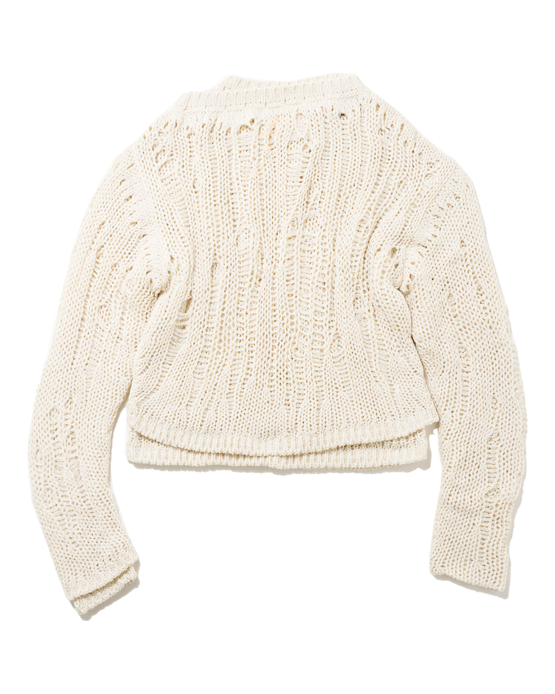 NETTED DOUBLE LAYER SWEATER KNIT *LAST