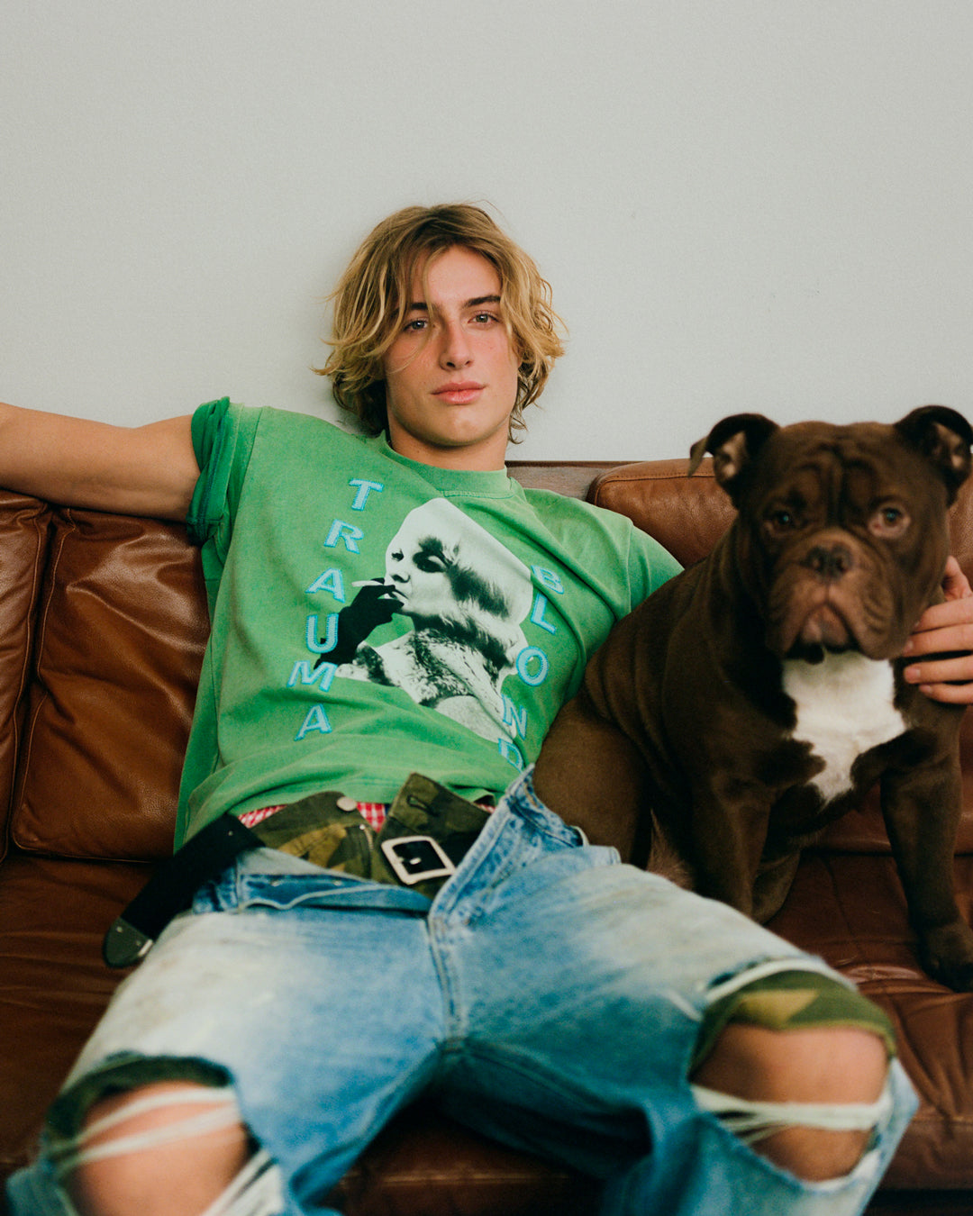 TRAUMA TS SUN FADE GREEN *LAST