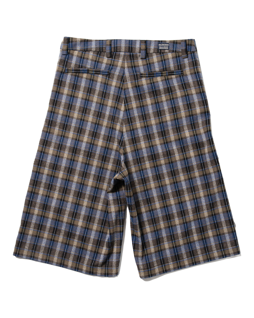 UNISEX CHECK SHORTS WOVEN
