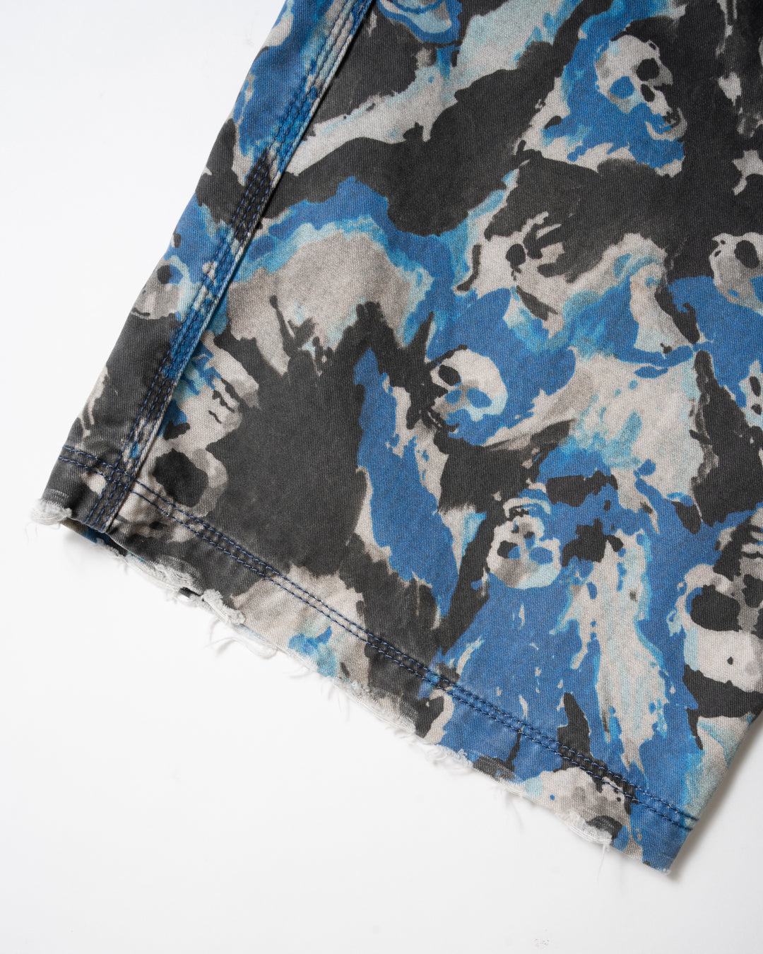 UNISEX SKULL CARGO PANTS WOVEN