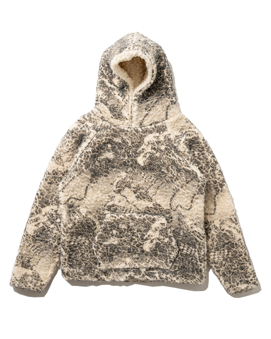 UNISEX FLEECE HOODIE KNIT