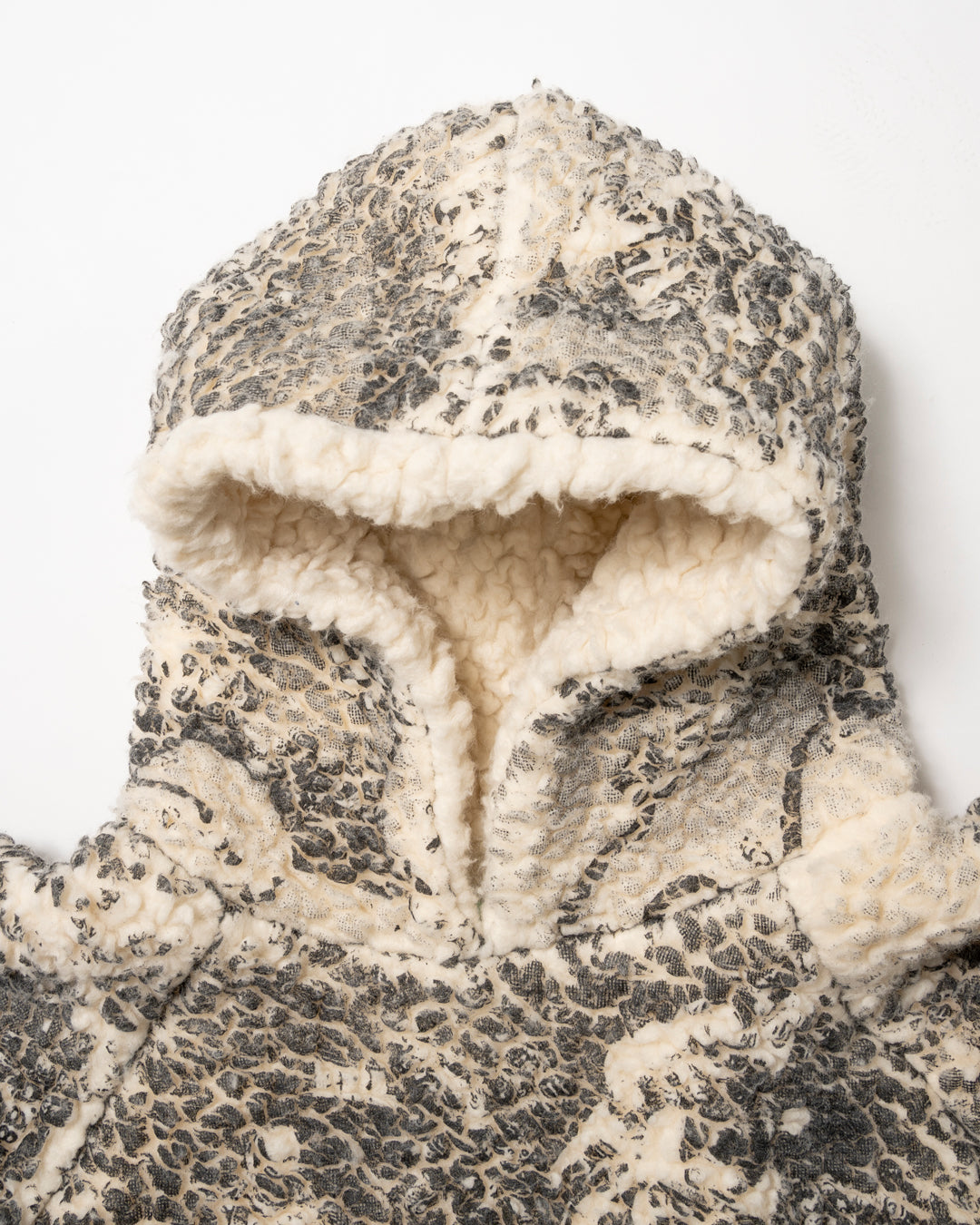 UNISEX FLEECE HOODIE KNIT