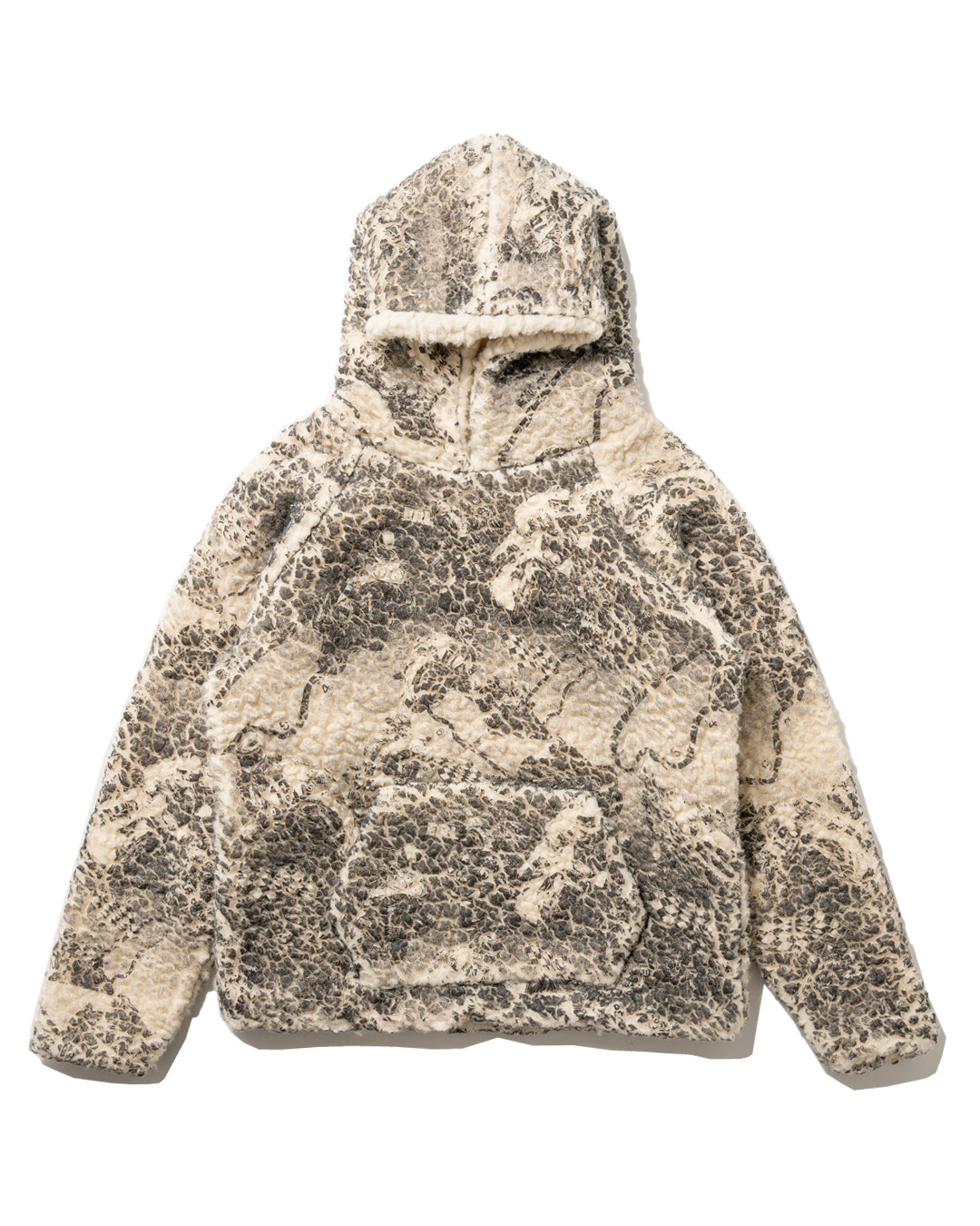 UNISEX FLEECE HOODIE KNIT