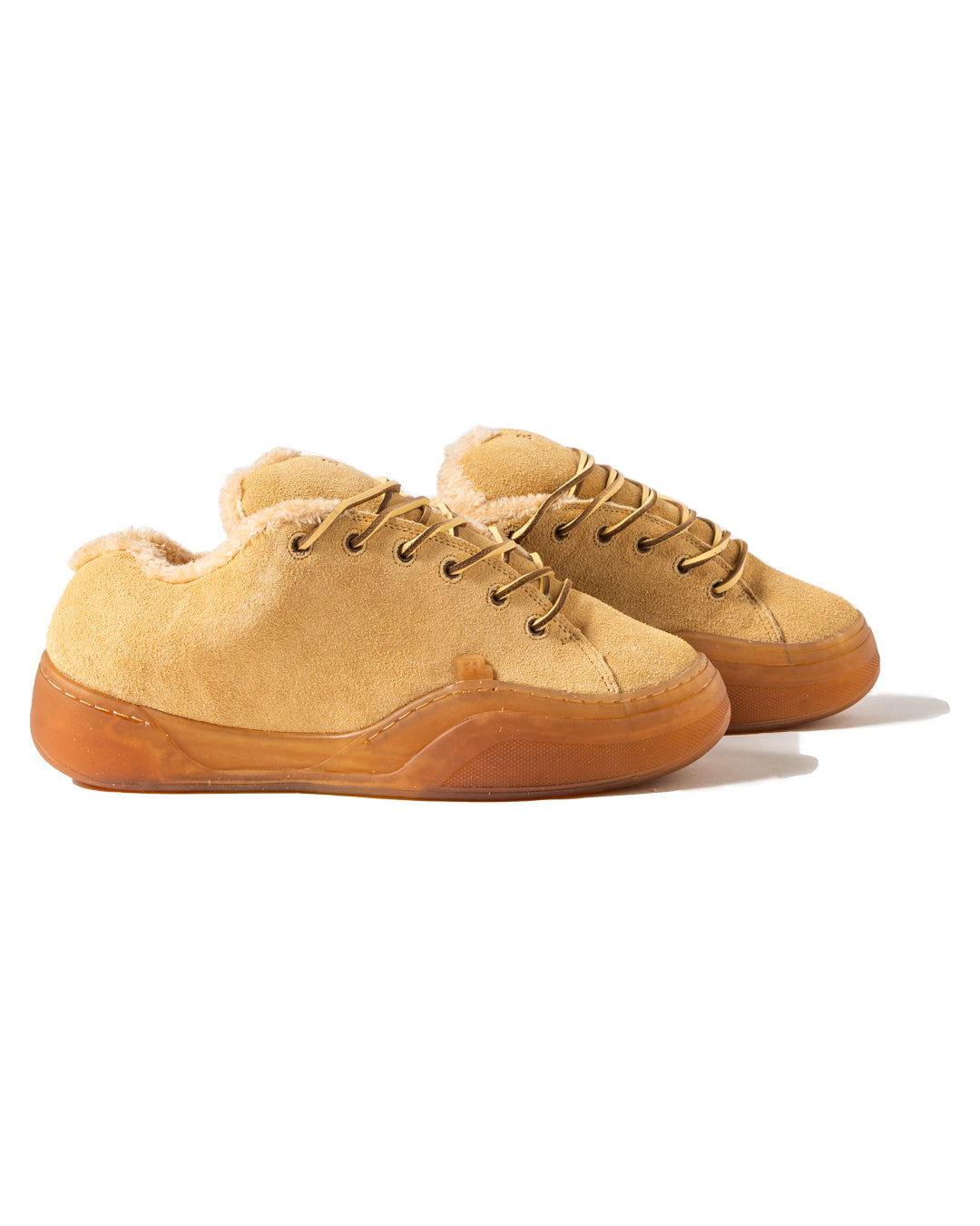 UNISEX SUEDE VAMPS SKATE SNEAKER SAND *LAST