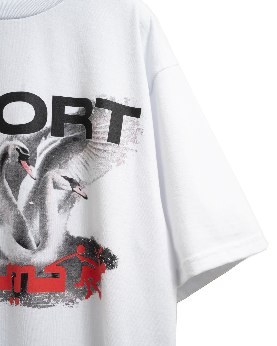 SWANS T-SHIRT KNIT (WHT)