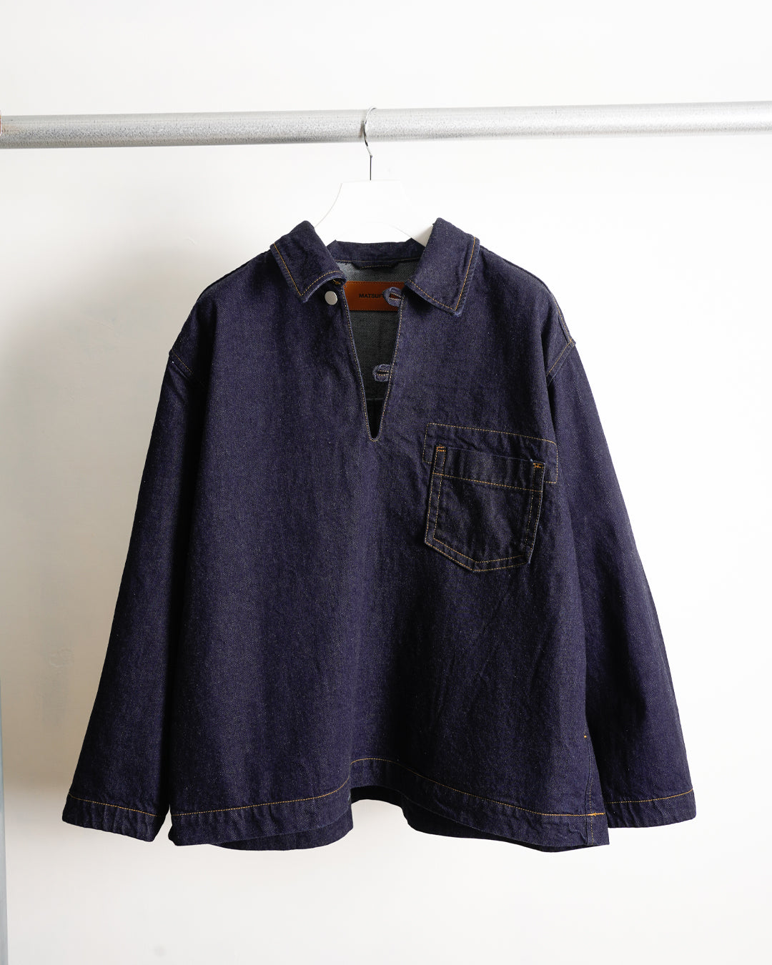 PULLOVER WORK DENIM JACKET (IND)