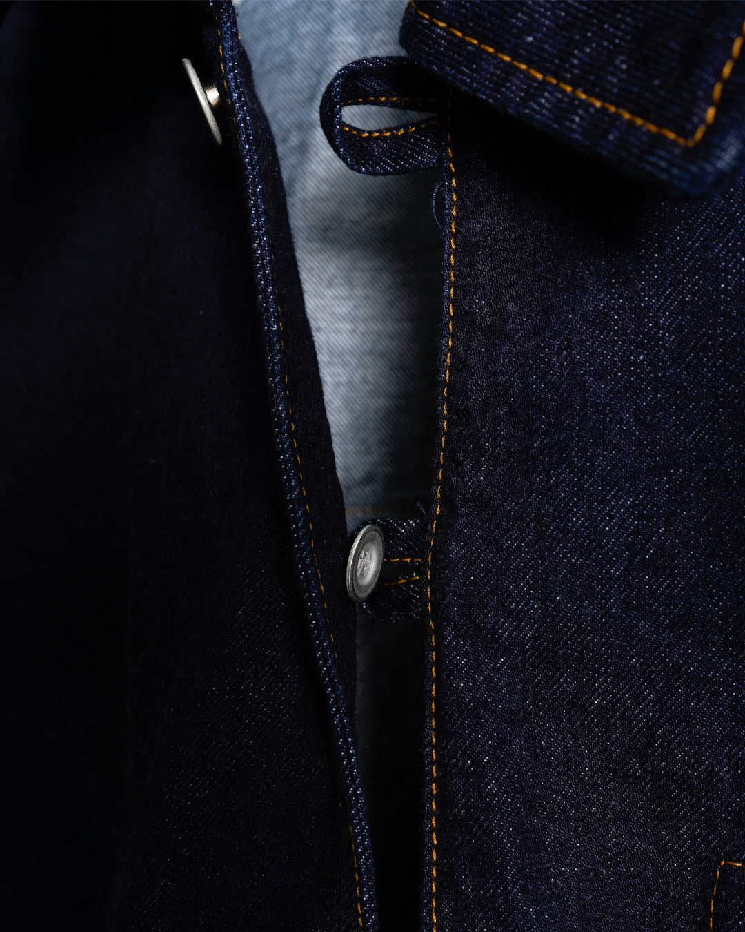PULLOVER WORK DENIM JACKET (IND)