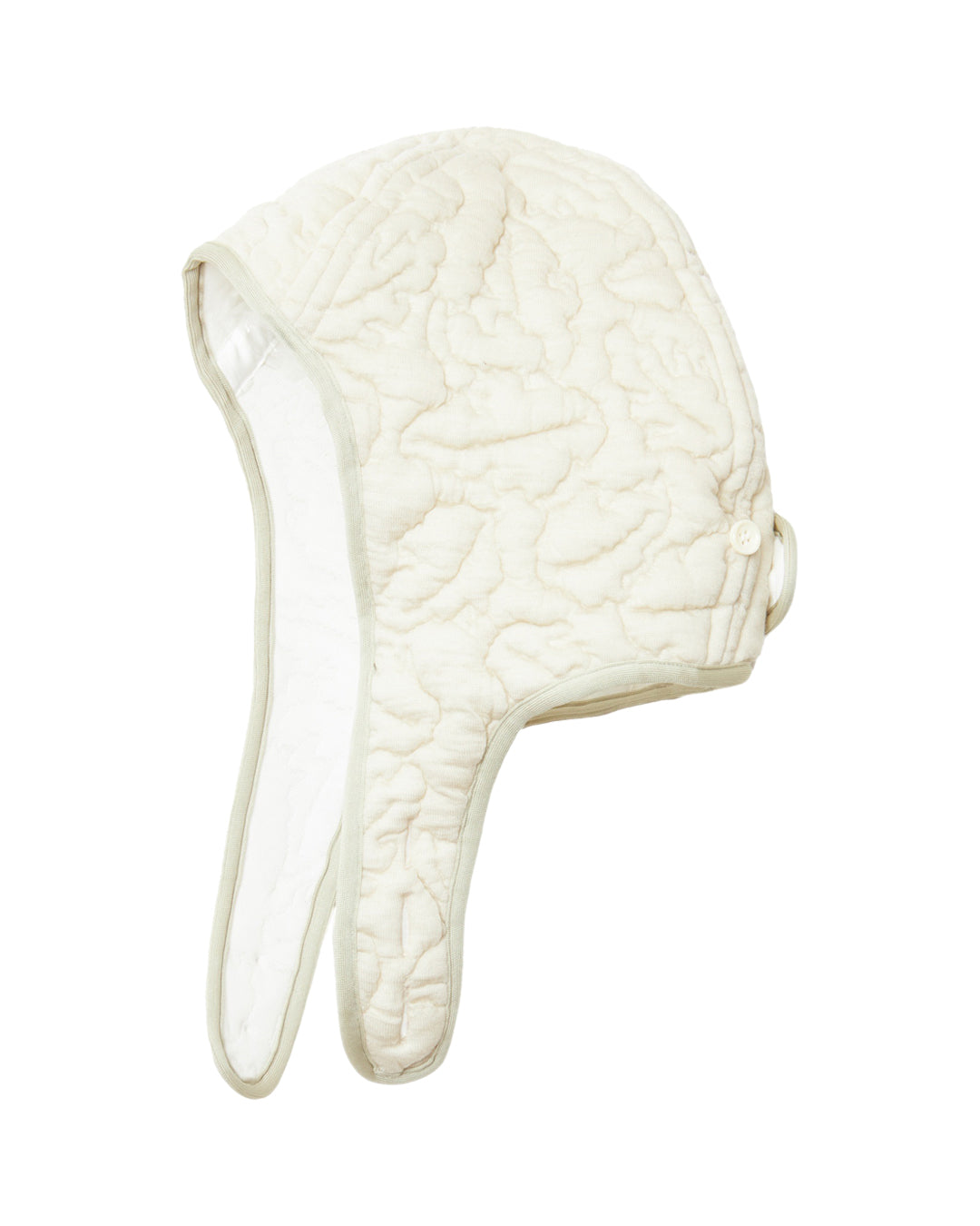 LEAVES QUILTED JACQUARD HELMET (OFF)