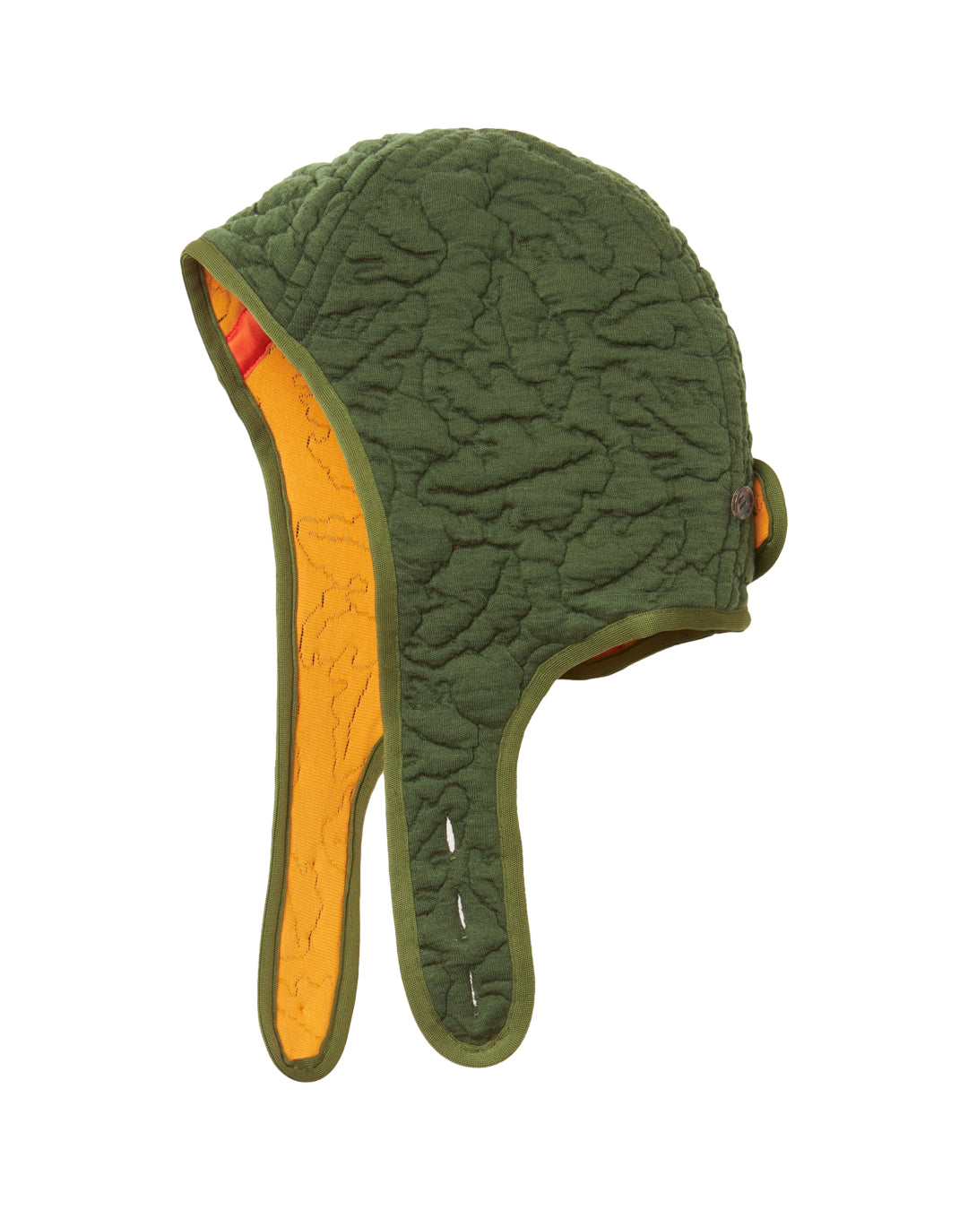 LEAVES QUILTED JACQUARD HELMET (OLV)