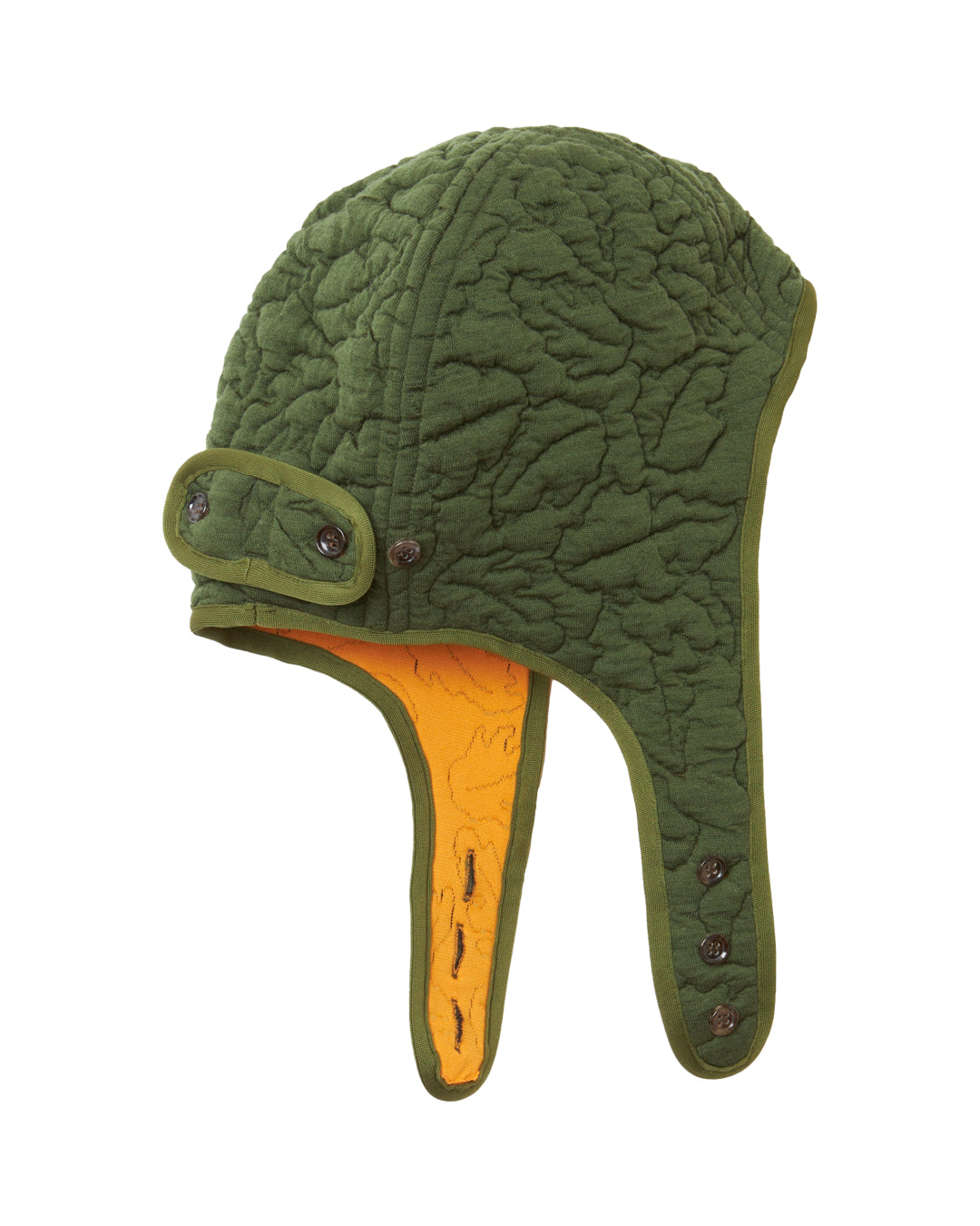 LEAVES QUILTED JACQUARD HELMET (OLV)