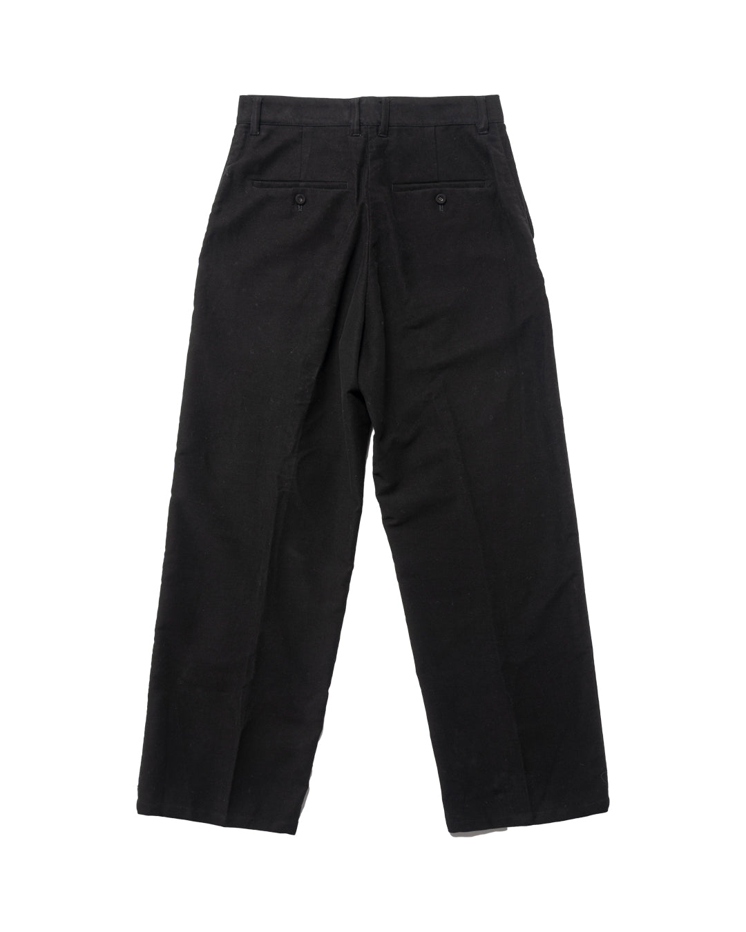 Moleskin Wide Trousers (BLK)