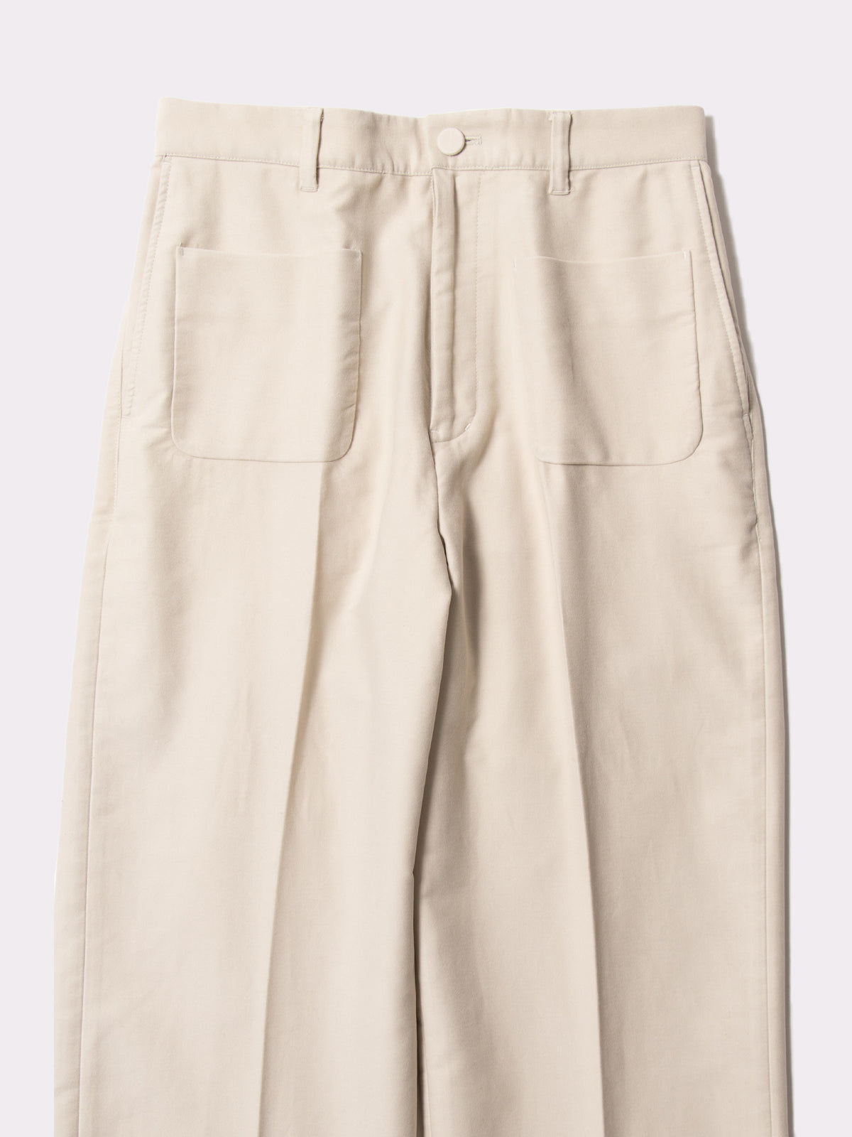 Moleskin Wide Trousers (OFF) - Baby's all right