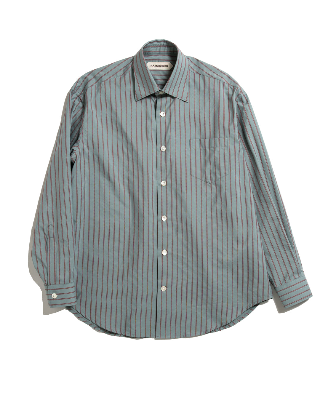 COLT SHIRT / ACQUAMARINA AND GRANATA STRIPE