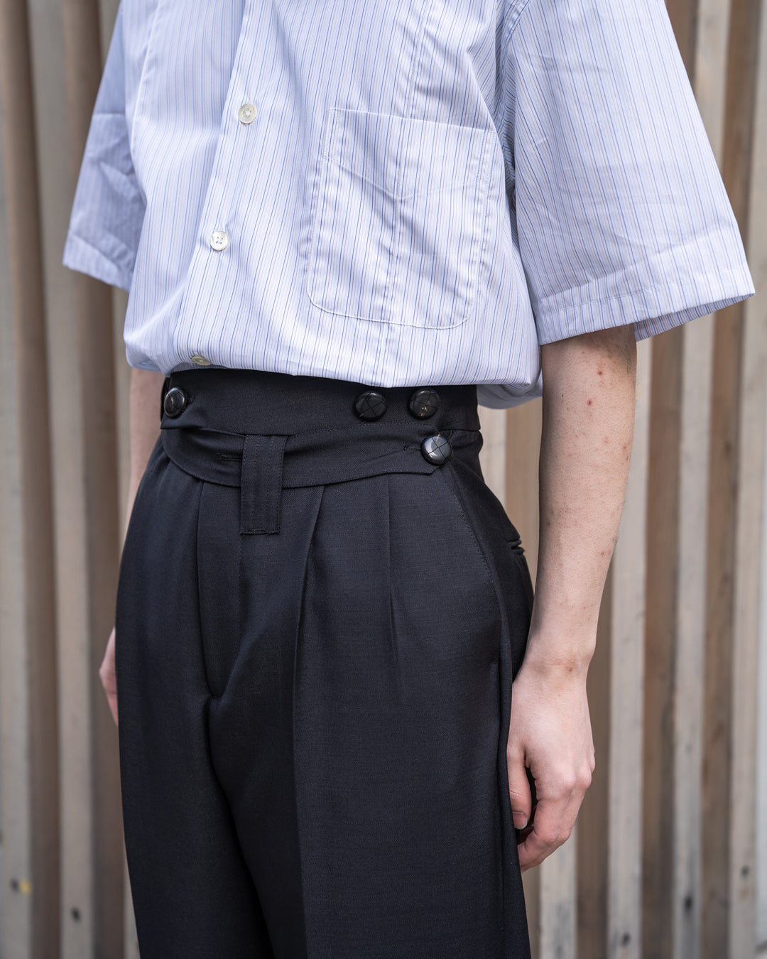 HAV TAILORED TROUSER / BLACK *LAST