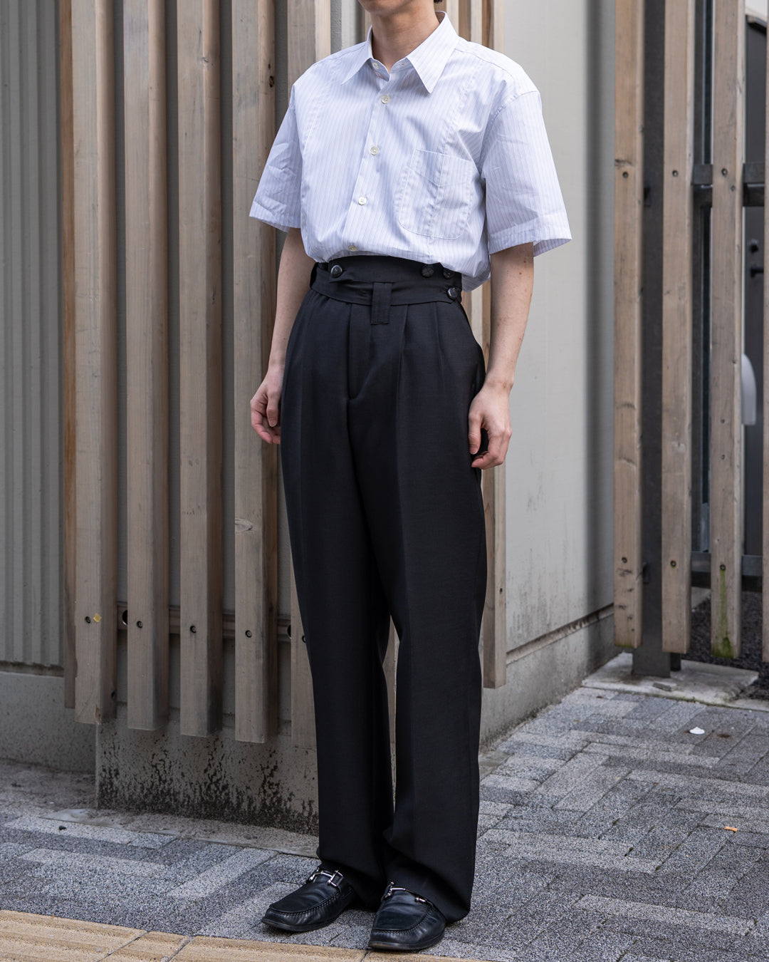 HAV TAILORED TROUSER / BLACK *LAST