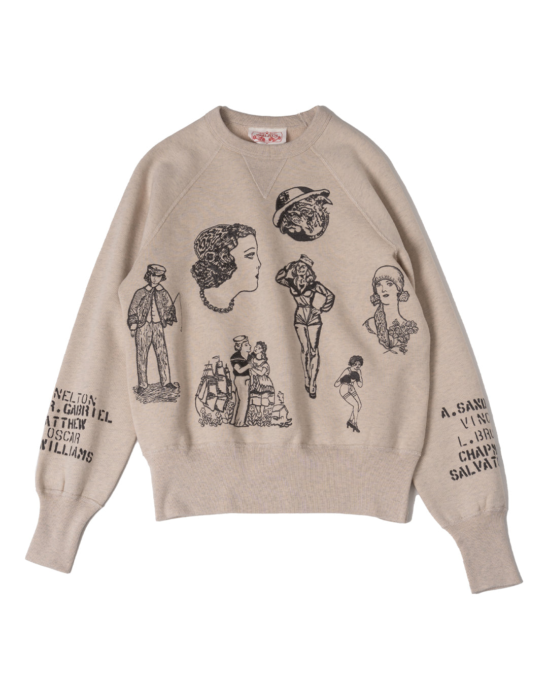 DUFFLE CREWNECK