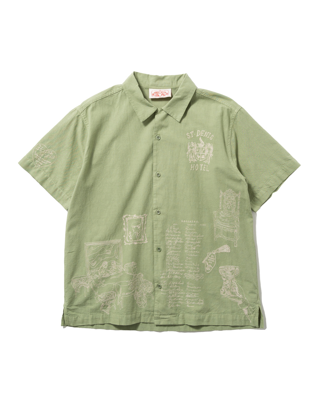 HOTEL CAMP SHIRT (GRN)
