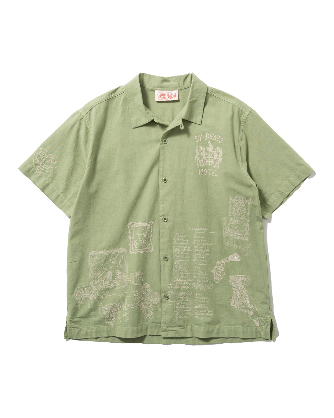 HOTEL CAMP SHIRT (GRN)