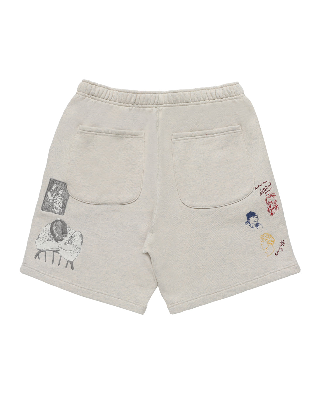NORTHFIELD SWEAT SHORTS OATMEAL GREY *LAST