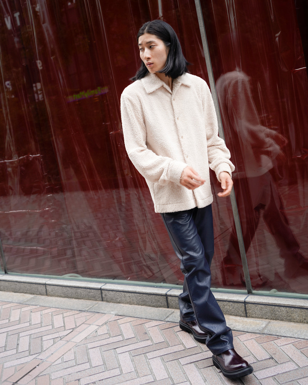 SENSE OVERSHIRT (WHT) - Baby's all right