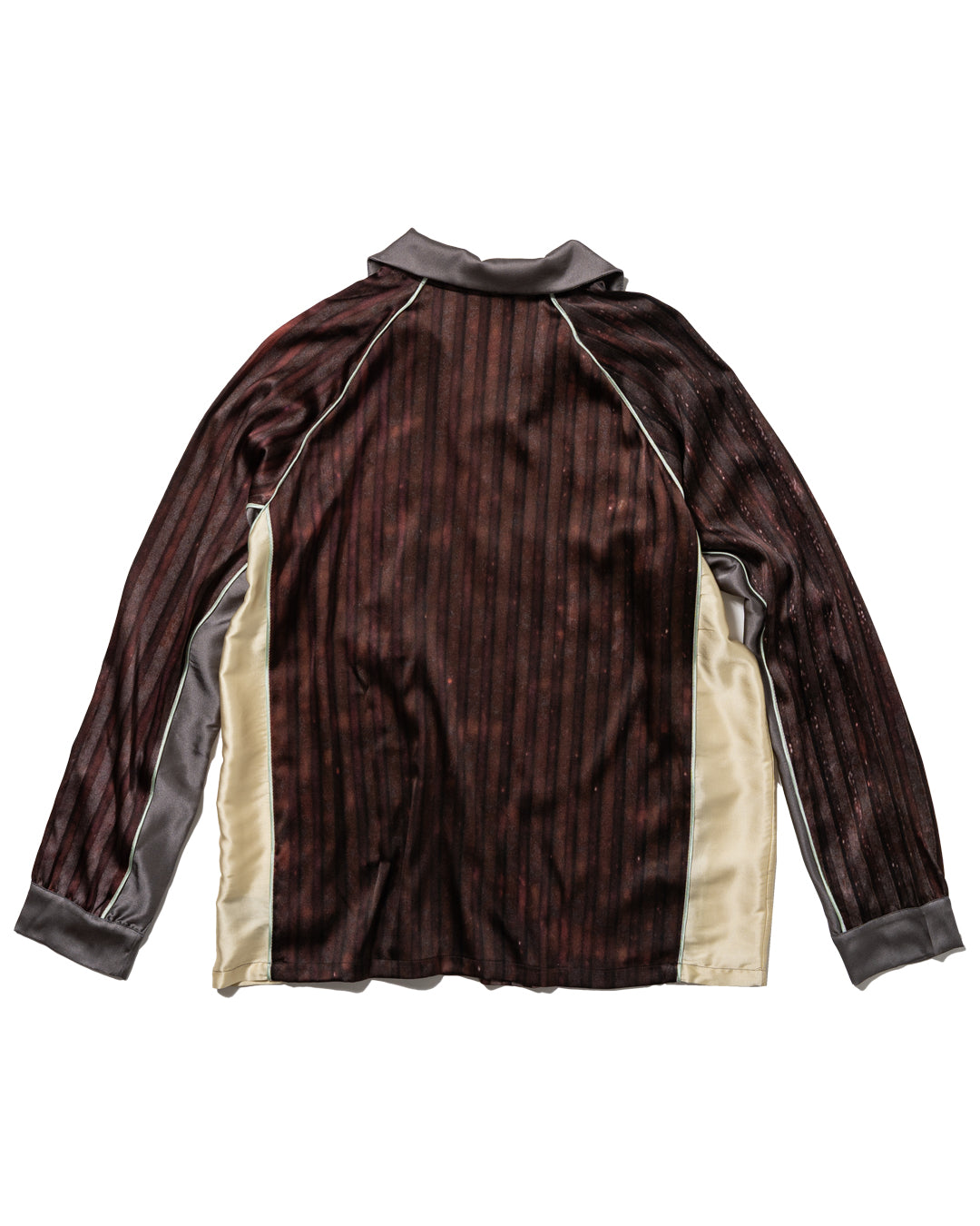 AUB STRIPES LONG SLEEVE SILK FOOTBALL TOP