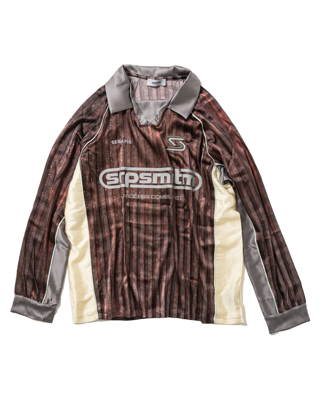 AUB STRIPES LONG SLEEVE SILK FOOTBALL TOP