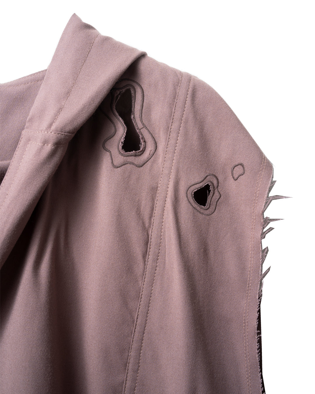 SLEEVELESS JACKET WITH HOOD (APP)