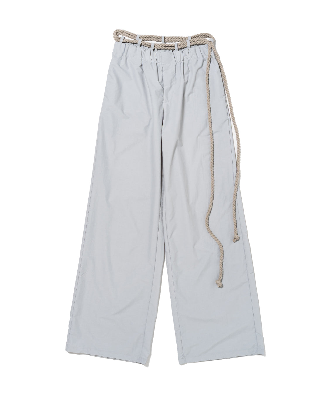SILVER GREY ROPE PANTS