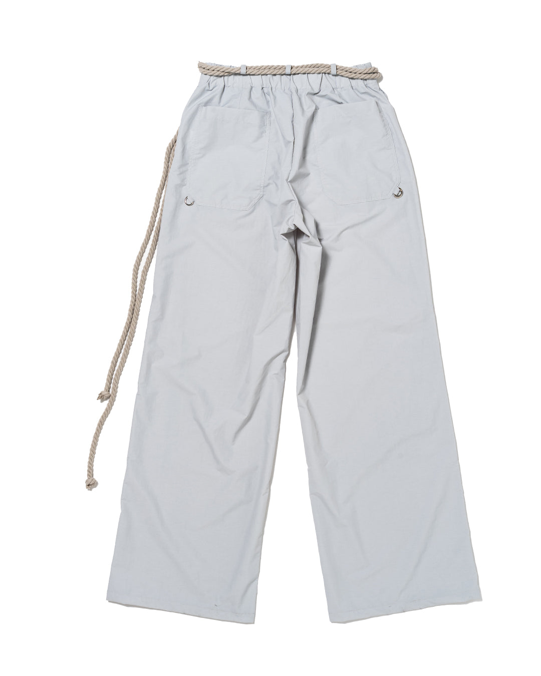 SILVER GREY ROPE PANTS