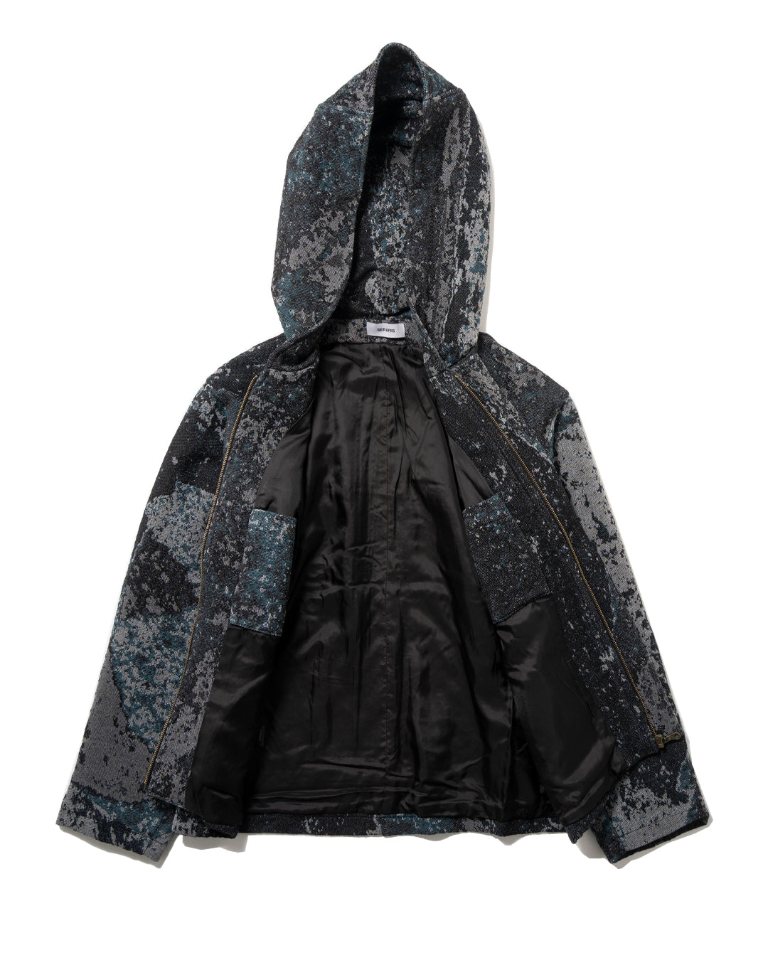 'GREY RUST' JACQUARD JACKET