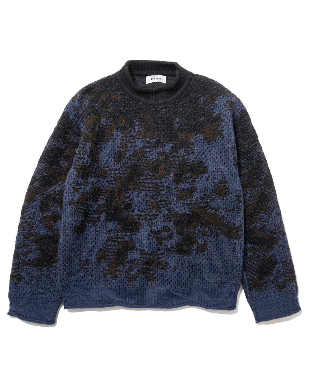 BLUE RUST KNIT SWEATER