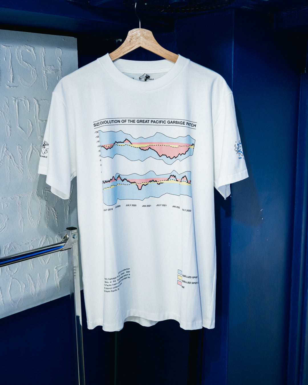 GREAT PACIFIC GARBAGE PATCH TEE (WHT)