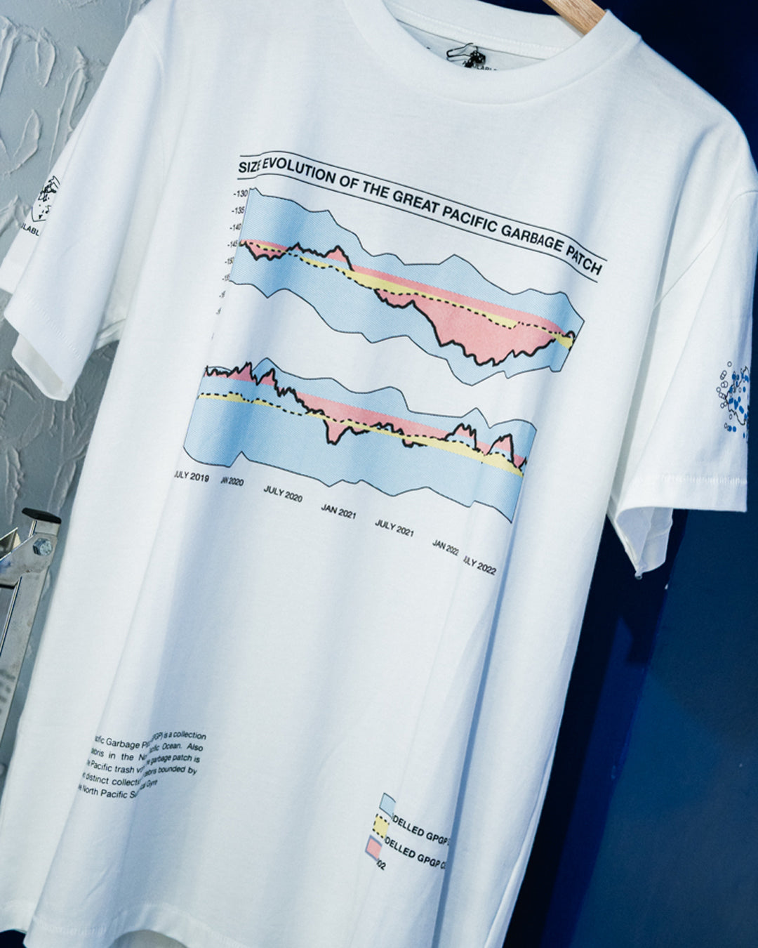 GREAT PACIFIC GARBAGE PATCH TEE (WHT)