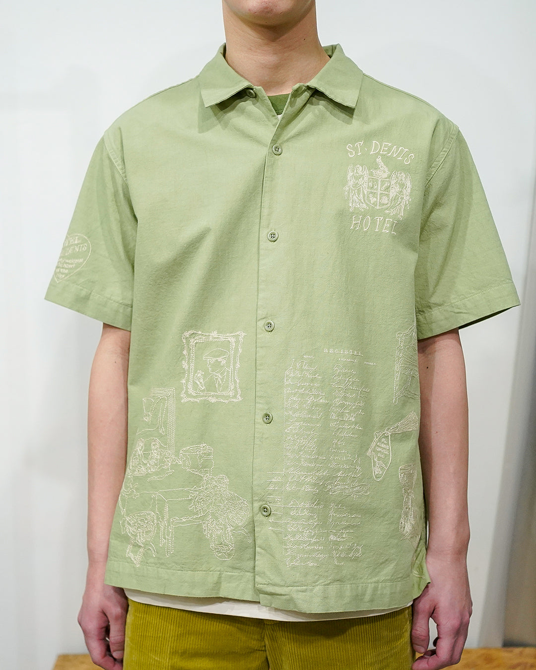 HOTEL CAMP SHIRT (GRN)