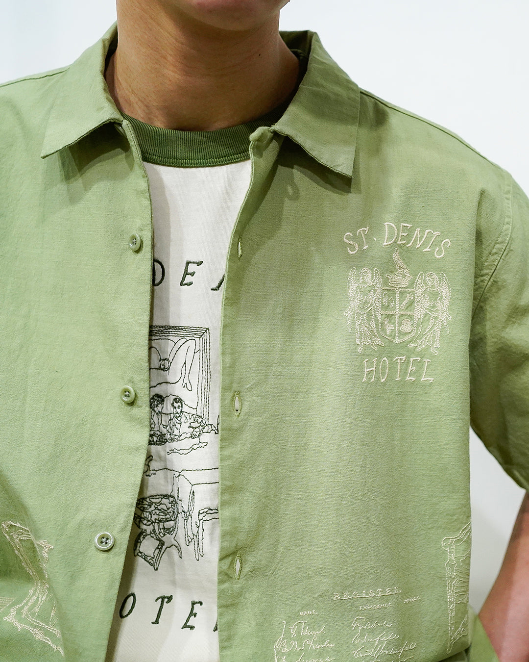 HOTEL CAMP SHIRT (GRN)
