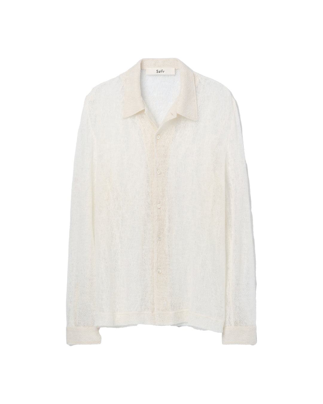 JAGOU SHIRT FINE WEB WOOL