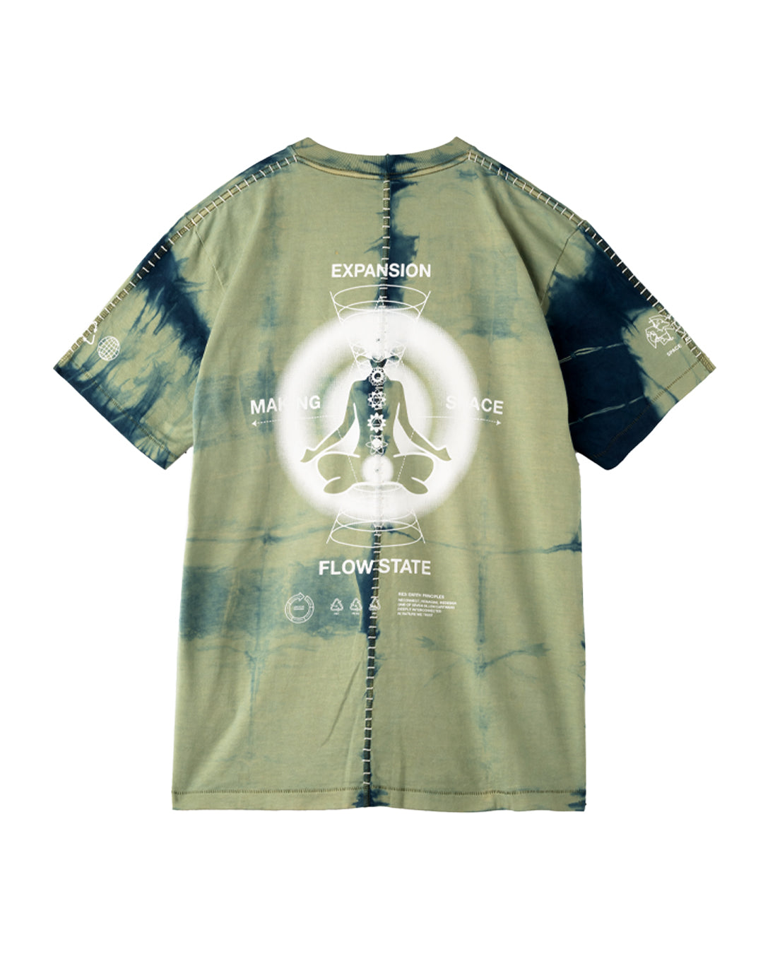 ARTISAN TIE DYE TEE (GRN)