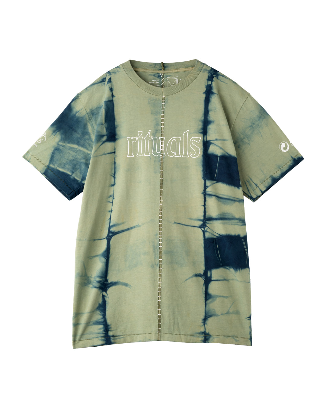 ARTISAN TIE DYE TEE (GRN)