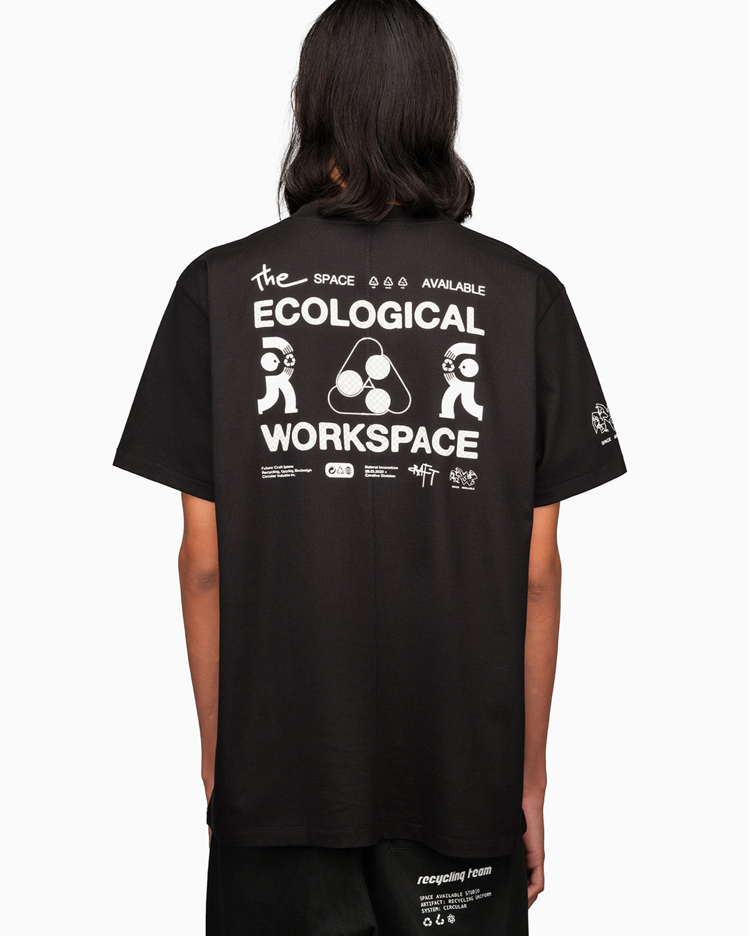 ECOLOGICAL WORKSPACE TEE (BLK)